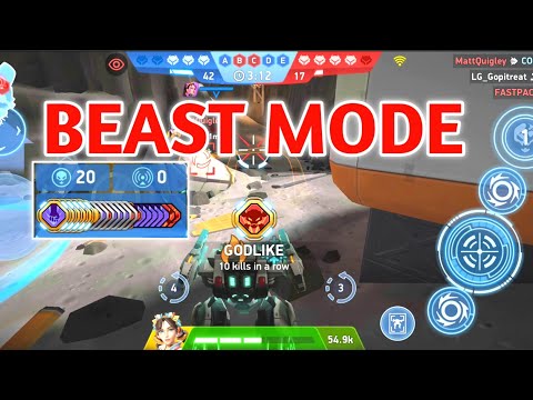 Beast Mode 😱| Redox Disc Launcher 16 | Mech Arena
