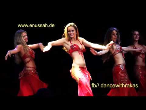 the Oriental Dance Ensemble "Rakas" from Germany dancing in the Casino of Monaco