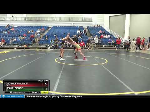 132 Lbs Round 5 - Cadence Wallace, OH Vs Lexus Leisure, OH 59ac