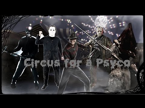 Circus for a psycho~Skillet (movie psycho killers music video)