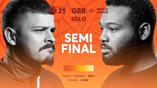 this drop and the melody combo is probably the best thing I've heard this whole GBB（00:04:01 - 00:10:17） - Colaps 🇫🇷 vs King Inertia 🇺🇸 | GRAND BEATBOX BATTLE 2021: WORLD LEAGUE | Semi Finals