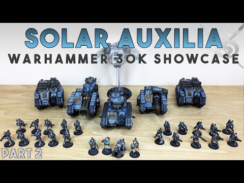 FORGE WORLD Horus Heresy Solar Auxilia Army Showcase Painted by Siege Studios