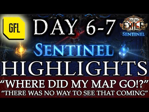 Path of Exile 3.18: SENTINEL DAY # 6-7 Highlights "WHERE DID MY MAP GO!?", DRAMATIC RIP and more...