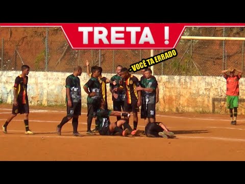TEVE TRETA NO JOGO DE VÁRZEA - MOLEQUE TRAVESSO vs BEM BOLADO