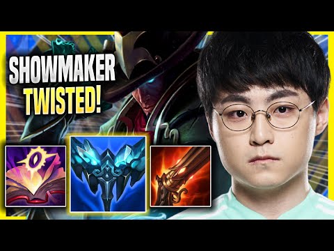SHOWMAKER IS SO CLEAN WITH TWISTED FATE! - DK ShowMaker Plays Twisted Fate MID vs Sion!