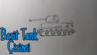 Basit Tank Çizimi  Kolay ve Basit Tank Nasıl Çi