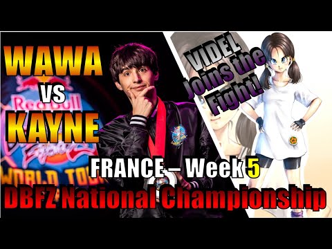 #DBFZNC WAWA vs KAYNE - VIDEL joins the FIGHT! Week #5 FRANCE DBFZ NATIONAL CHAMPIONSHIP