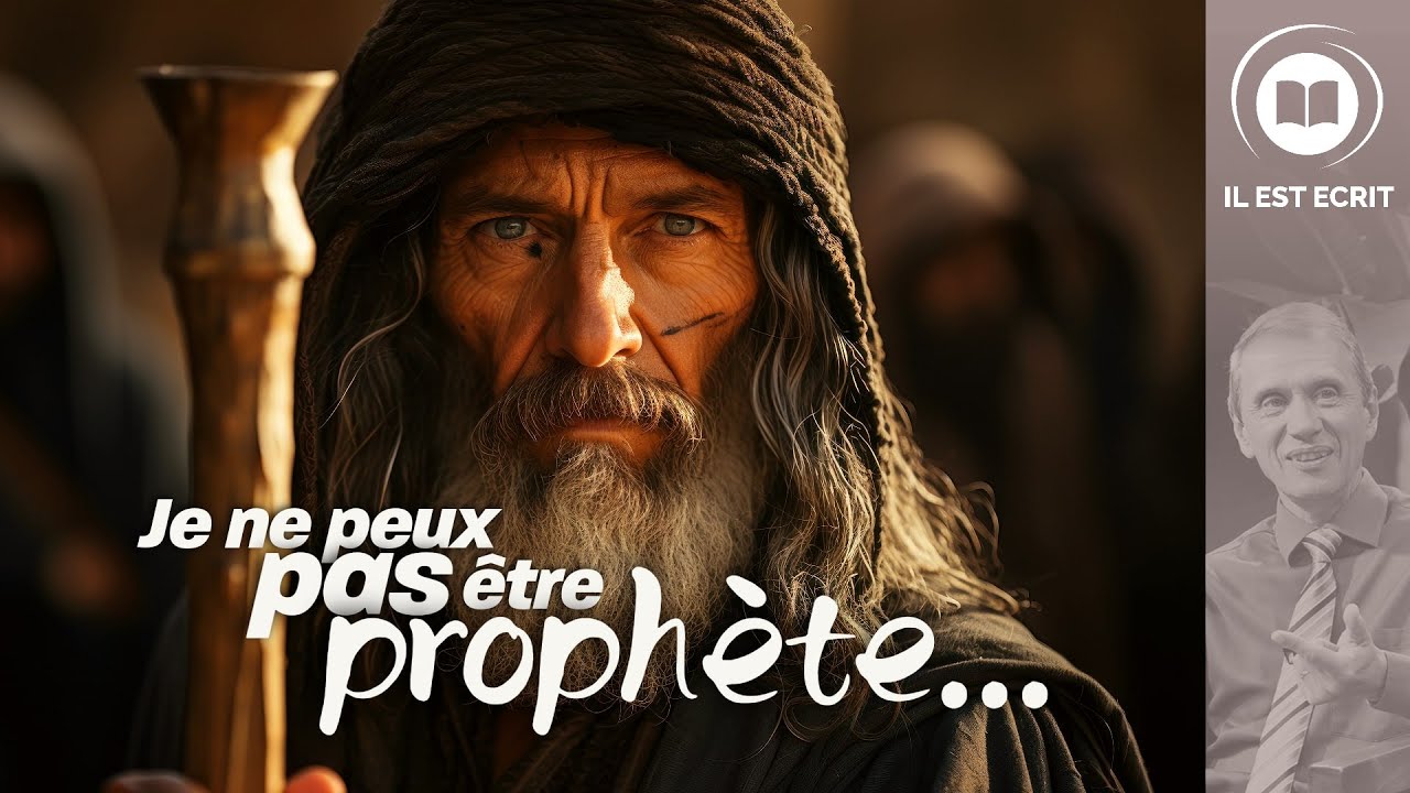 Je ne peux pas être prophète...