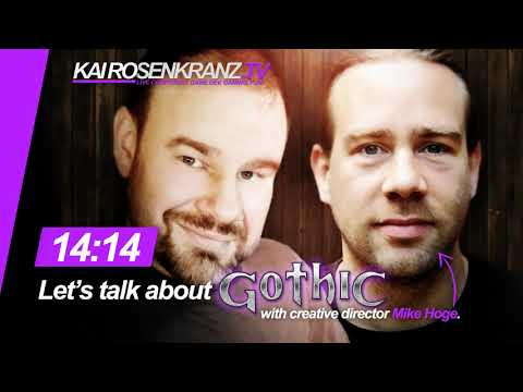 Gothic creator Mike Hoge: Devchat & Gothic 1 Letsplay