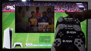 How to play EA Sports FC 24 Local Co-Op in PS5? 2 to 4 Player.