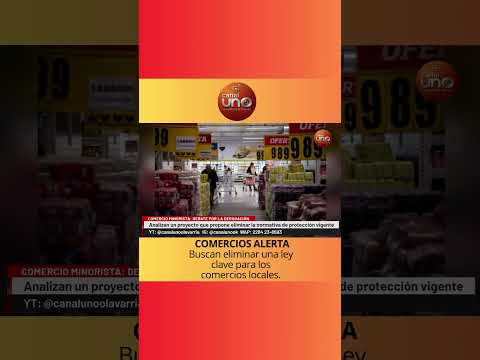 🏪 ¿Peligra el comercio local?  #olavarria #noticias #canalunoolavarria #argentina
