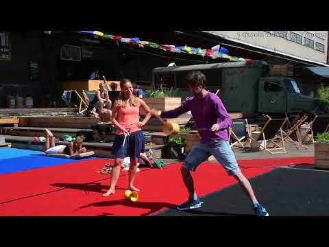 Roztoč fest 2017 - 1 diabolo workshop - Trapeze burst, power speed combination :-) #1diabolo #hra