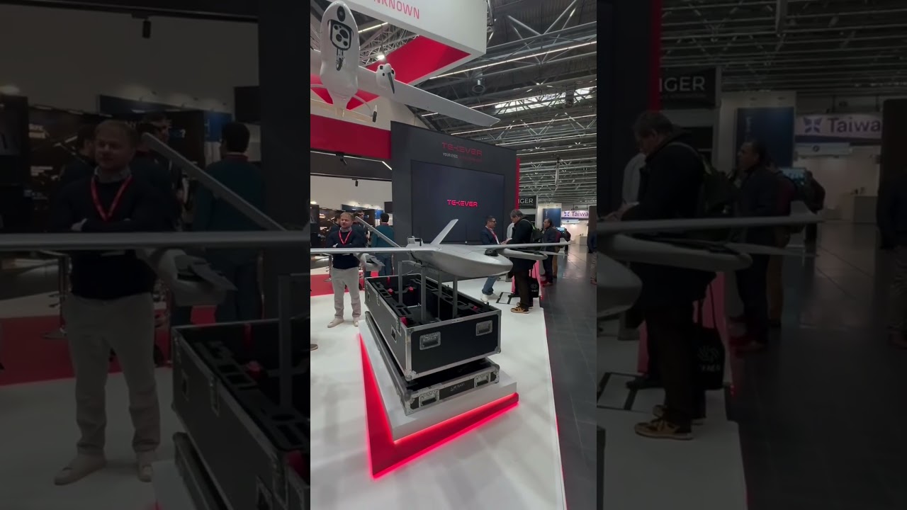 Innovative #robotics at @XPONENTIALEurope and @eudroneforum 2025 with @TEKEVER.!