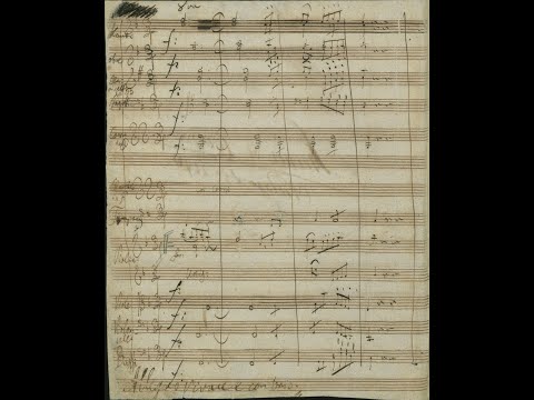 Ludwig van Beethoven - Symphony No.8, Op.93. {Autograph score + 4k HD}