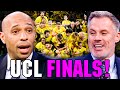 Thierry Henry, Carragher & Micah react to Dortmund WIN! 🟡 | UCL Today | CBS Sports