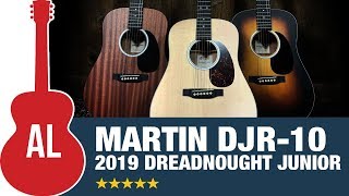 Video thumbnail for 2019 Martin DJR (Dreadnought Junior) Jr-10 Series Rundown by Acoustic Letter