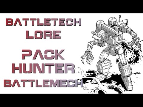 Battletech Lore - Pack Hunter Light Battlemech