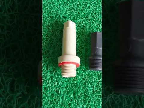 1/2 inch ivory & white pvc upvc long plug for plumbing pipe