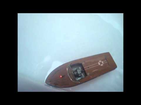 VINTAGE 1950's NKK 9-1/2" RUNNER BOAT BATTERY OPERATED MADE IN JAPAN MIB RARE fevrish