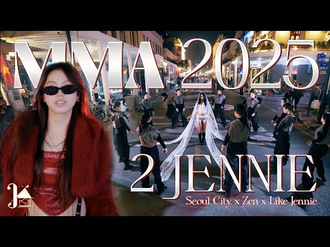 [KPOP IN PUBLIC] JENNIE MMA 2025 - ‘Seoul City ‘+’ZEN’+'like JENNIE' Dance Cover By KINGSCREW