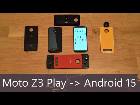 Install Android 15 (LinageOS 22) on your Moto Z3 Play (XT-1929) Codename beckham