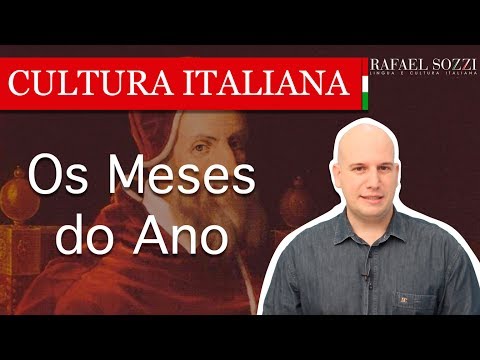 OS MESES DO ANO EM ITALIANO - I mesi dell'anno - Cultura italiana #4
