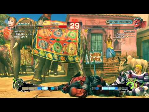 SSF4 AE 2012: Arnnaria (Cody) vs Slaynman (Hakan) - Match 1