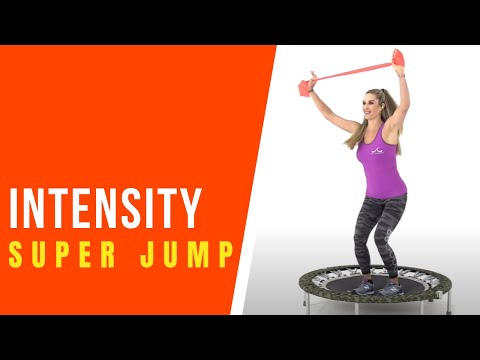 NEW Rebounding Workout - Intensity Jill Cooper's SuperJump
