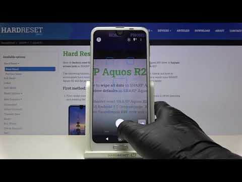 How to Activate Camera Timer on Sharp Aquos R2 - Self Timer Feature