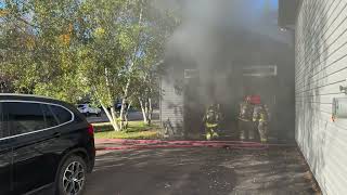 Our Garage Caught Fire – 2025 Riding Season is Over 😢