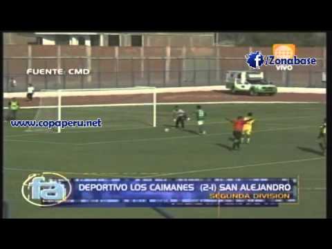 Los Caimanes 2-1 San Alejandro - Resumen Completo [Segunda División]