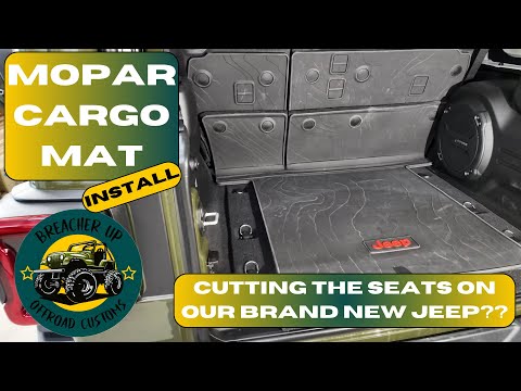 Upgrade Your Wrangler With The Ultimate Mopar Cargo Mat For Total Protection!