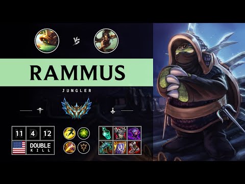 Rammus Jungle vs Nidalee - NA Challenger Patch 14.13
