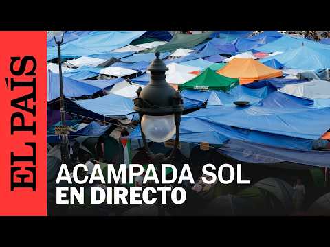 DIRECTO | La acampada como protesta ante la crisis de la vivienda continúa en Sol | EL PAÍS