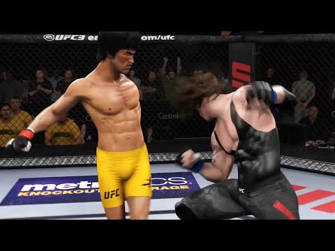 UFC Bruce lee vs The undertaker Is the neck bone okay?