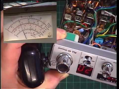 Maxcom 21E    UK CB radio (mobile) 27/81 - VCO & Transmit alignment