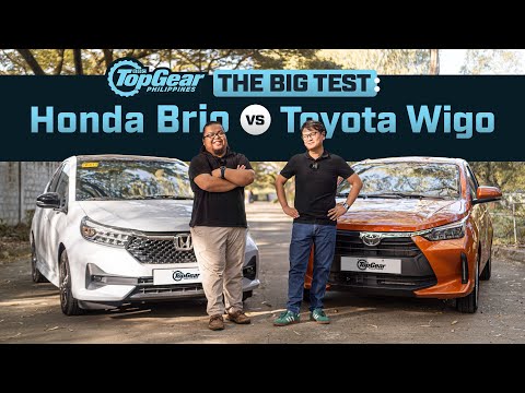 2024 Honda Brio vs Toyota Wigo: Big Test of small hatchbacks | Top Gear Philippines