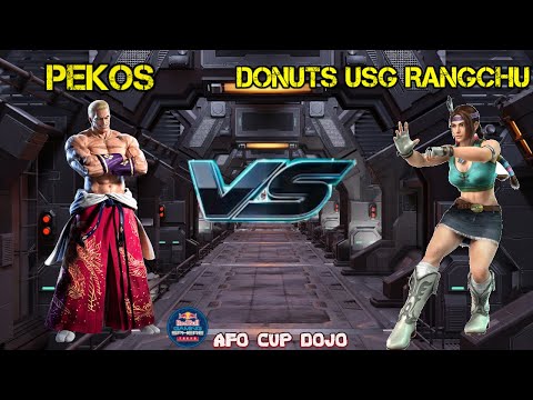 AFO Cup Japan Tekken Dojo Donuts USG Rangchu (Julia) vs Pekos (Geese)