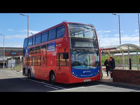 LAST DAY: Journey on Route X900 | SN60BZE/6962 - Go North East: ADL E40D/ADL Enviro 400
