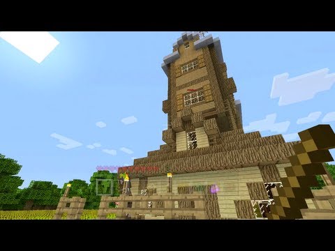 Minecraft Xbox - Harry Potter Adventure Map - The Weasley's Burrow - Part 4