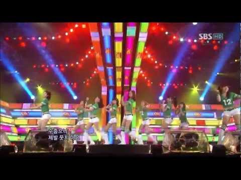 100214 SNSD - Oh! @ Inkigayo