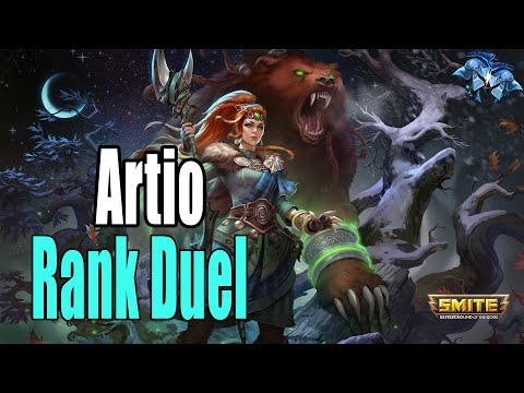 Artio Duel Gameplay Smite Rank Duel Season 8