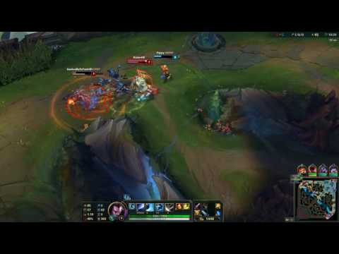 fonRizer's Yasuo MID Gameplay - Yasuo vs Katarina Season 7.6 (Clean Game)