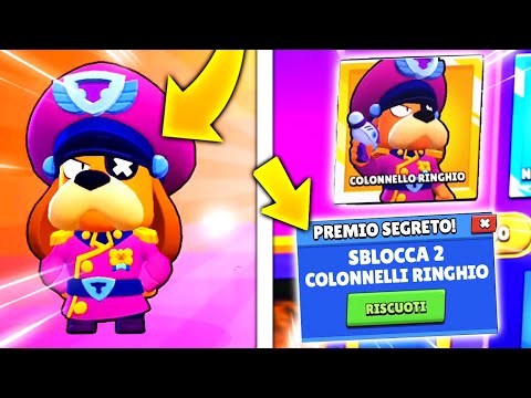 CHE SUCCEDE se SBLOCCHI COLONNELLO RINGHIO 2 VOLTE? Brawl Stars ITA!
