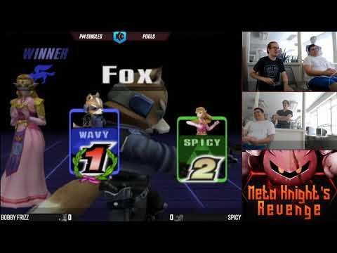 Metaknight's Revenge PM - Bobby Frizz (Fox) Vs. Spicy (Sheik) - Pools