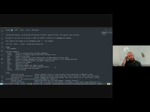 Using the Golang Delve debugger with Derek Parker (2022 05 05 09 02 GMT 7)