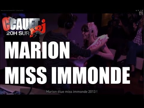 Marion élue miss immonde 2013 ! - C'Cauet sur NRJ