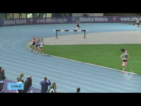2016 Vic Schools Relays. Girls U18 4x400m Final