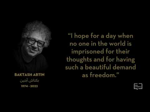 In Memory of 2021 PEN/Barbey Freedom to Write Honoree Baktash Abtin