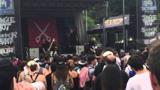 Sworn In - Scissors live Mayhem Festival 2015 - Holmdel, NJ - July 21, 2015
